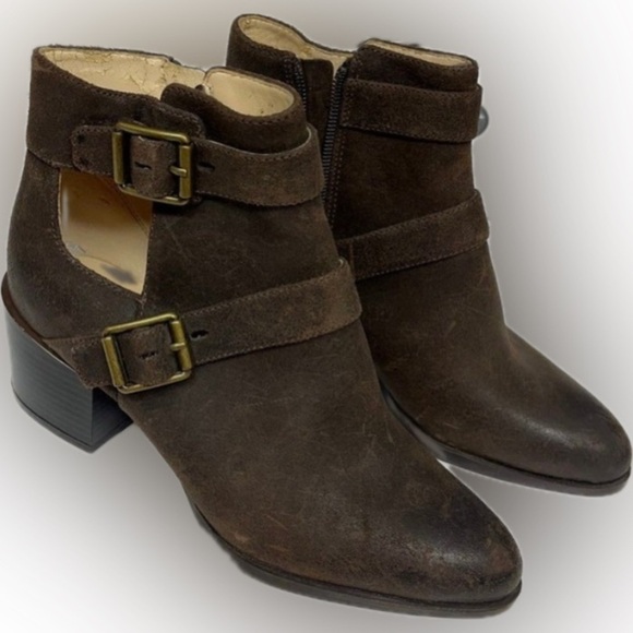 Nine West Women’s Leather Booties - Picture 1 of 8